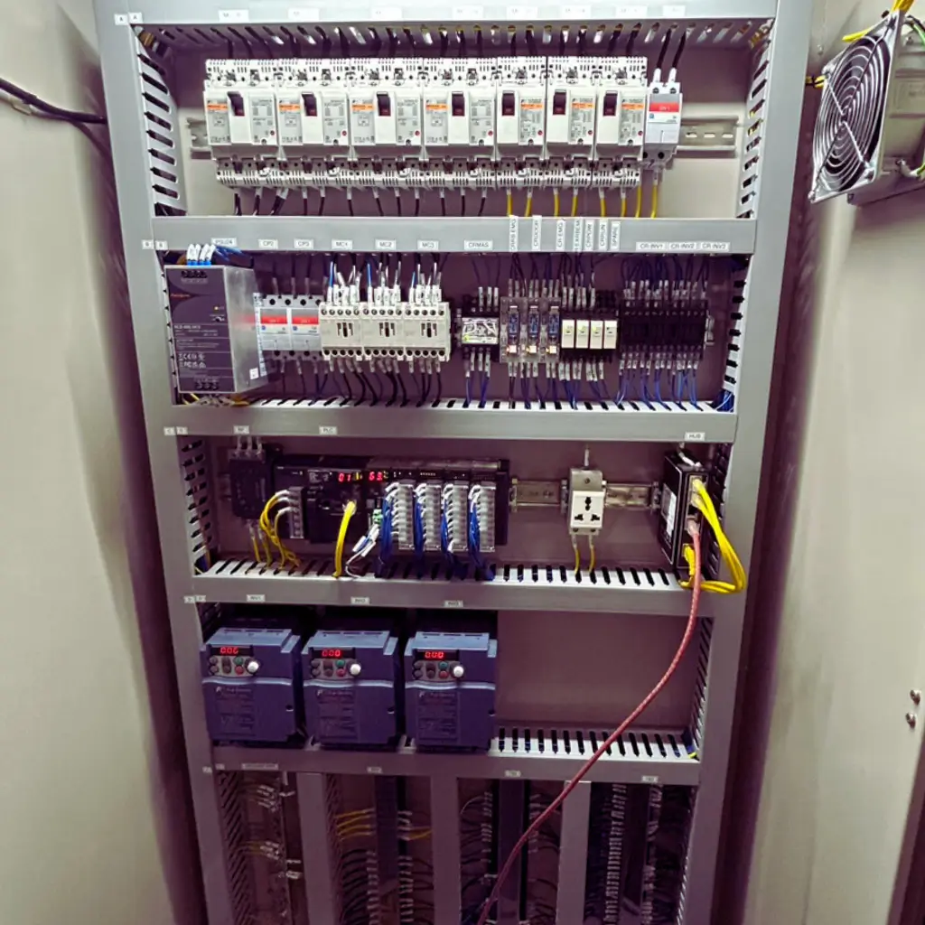 Control Panel CNC Way Cover สายพานลำเลียง