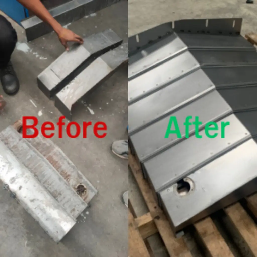 AK Global Business ผู้ผลิต CNC Machine Cover สายพานลำเลียง และตู้คอนโทรลอุตสาหกรรม CNC Way Cover สายพานลำเลียง