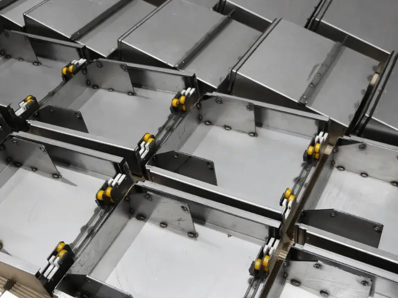 CNC Way Cover สายพานลำเลียง